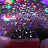 3D Night Light Projector Color Changing USB Rotating Star Lamp