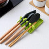 Spoon Holder Stand Plastic Ladle Shovel Rest for Pot Cover Cutlery Spatula Holder Rack Kitchen Cooking Accessories Organizer