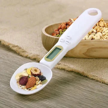 Portable Electric Digital Measuring Kitchen Scale Spoon