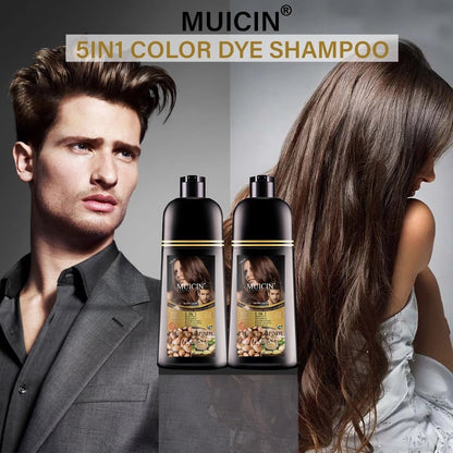 MUICIN NEW VERSION 5in1 HAIR DYE SHAMPOO 200ML