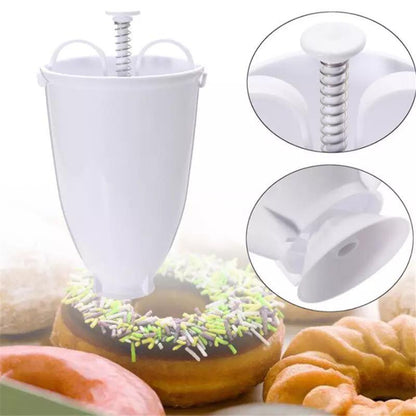 Doughnut Maker Plastic Batter Dispenser DIY Doughnut Maker Donut Cookies Kitchen Plastic Batter Dispenser