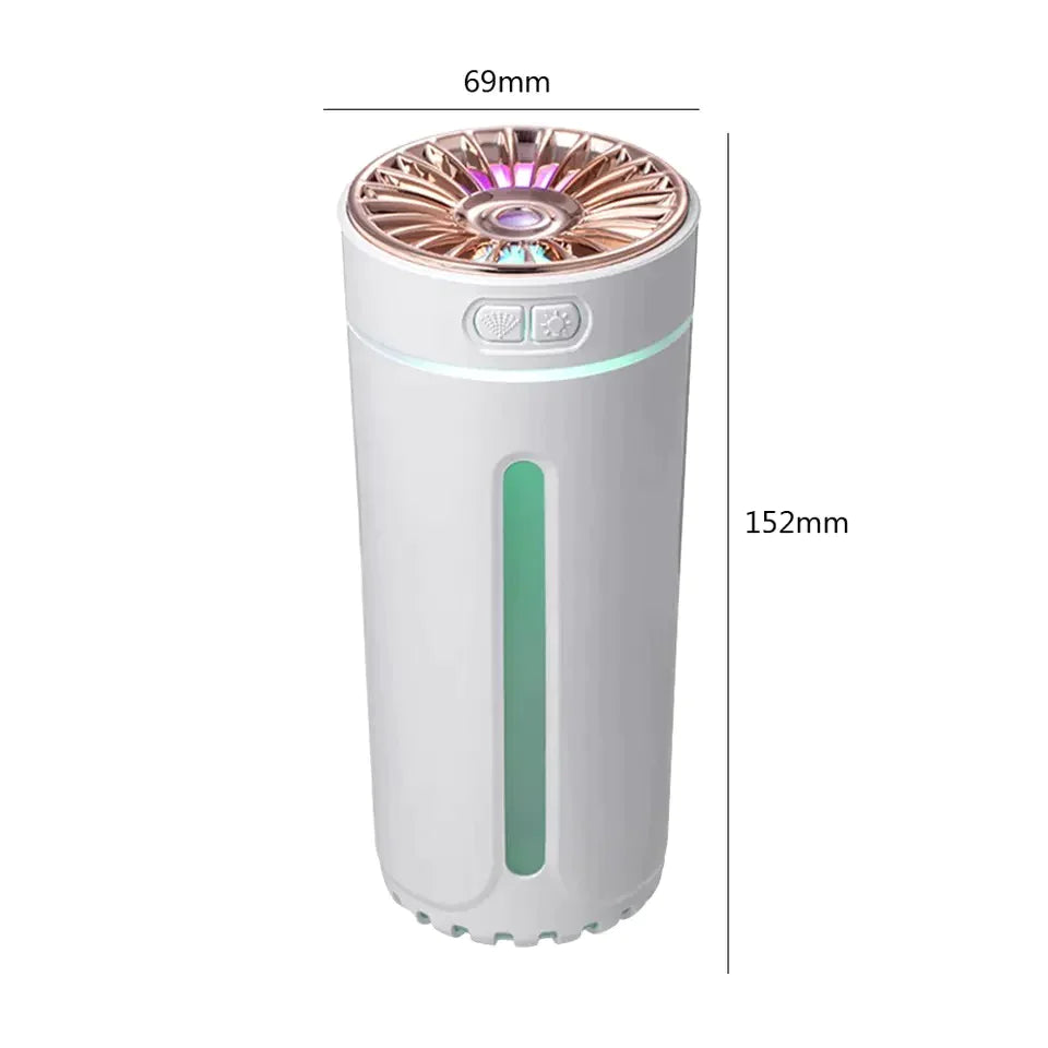 Portable Wireless Ultrasonic Air Humidifier Car Air Freshener