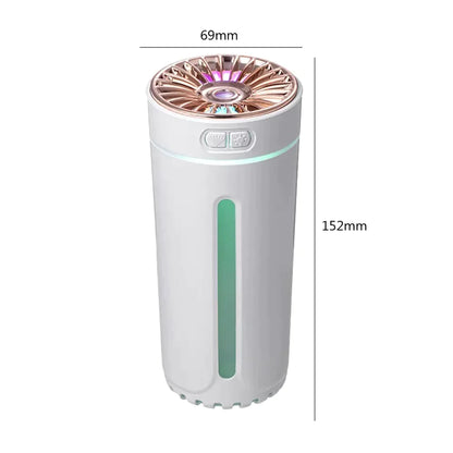 Portable Wireless Ultrasonic Air Humidifier Car Air Freshener