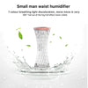 Crystal Lamp Air Humidifier USB Air Purifier With Led Night Light