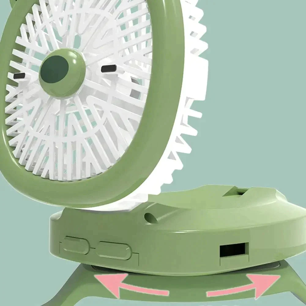 Mini USB Rechargeable Fan Cartoon Watch Cute Fan For Kids