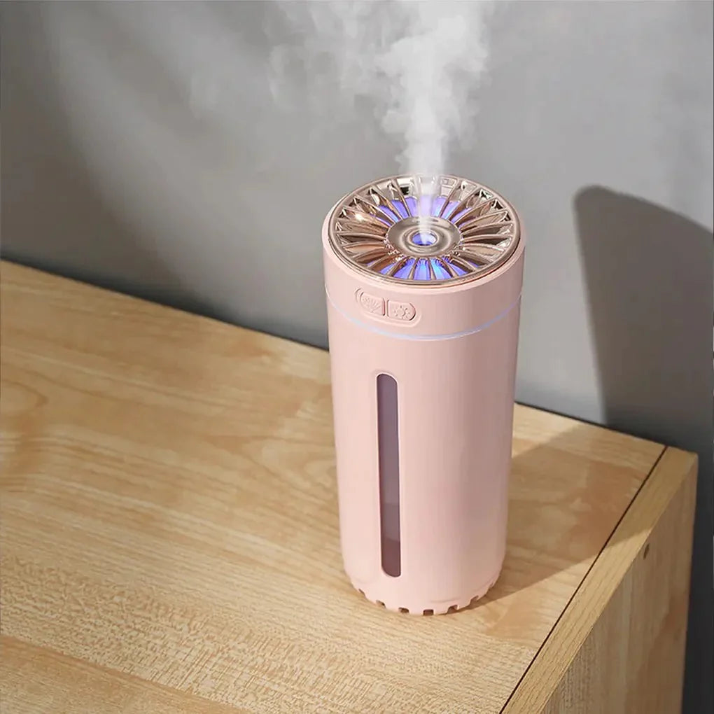 Portable Wireless Ultrasonic Air Humidifier Car Air Freshener