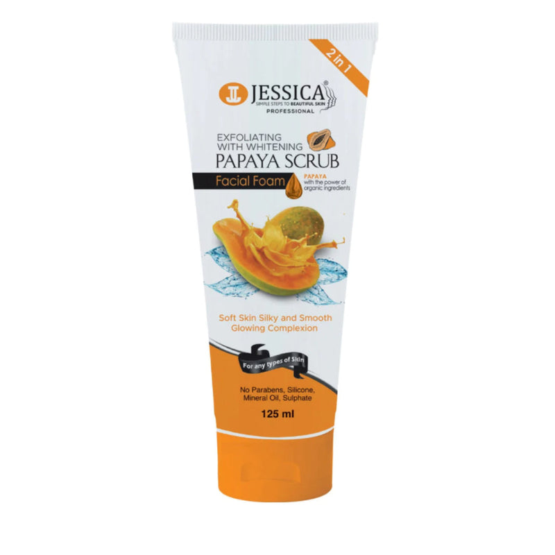 Jessica Facial Foam Papaya Scrub