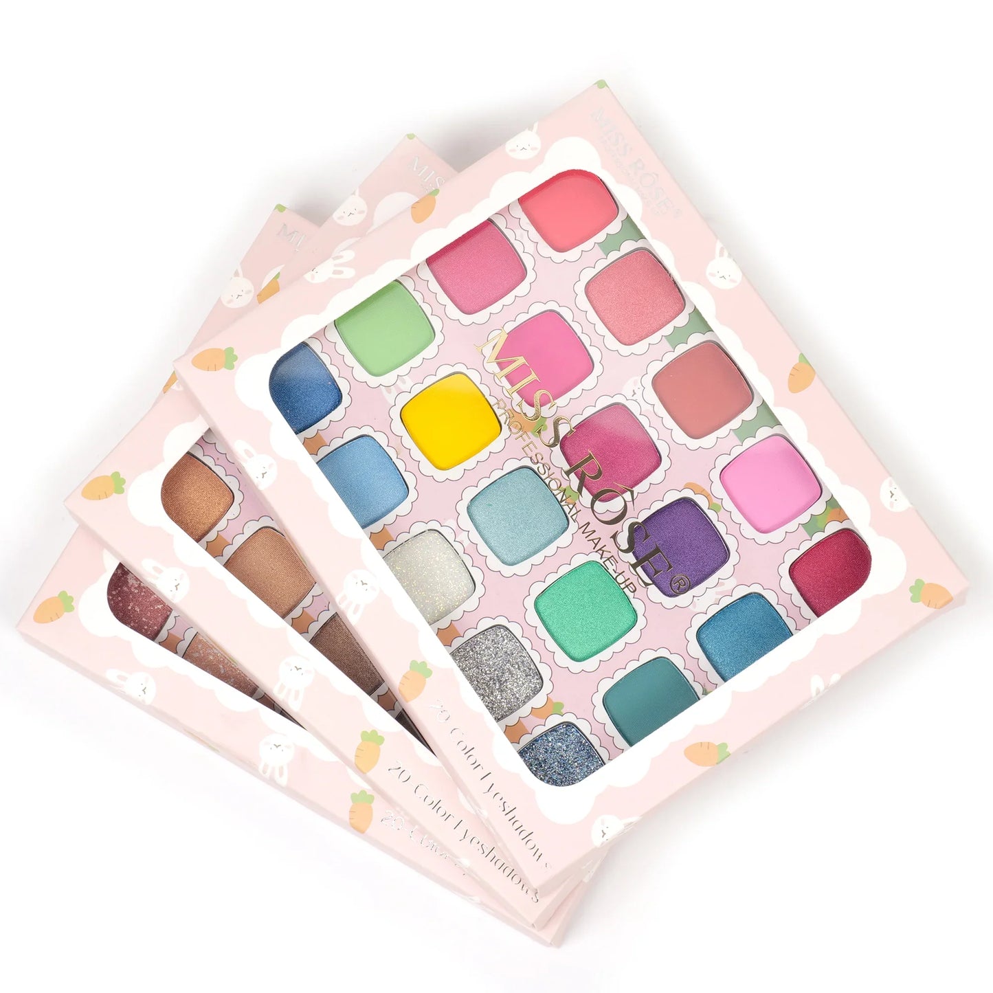 Miss Rose 20 Colors Multicolor Palette