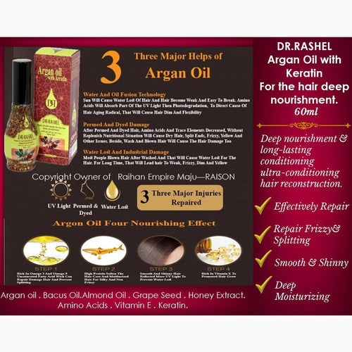 DR RASHEL ARGAN HAIR OIL