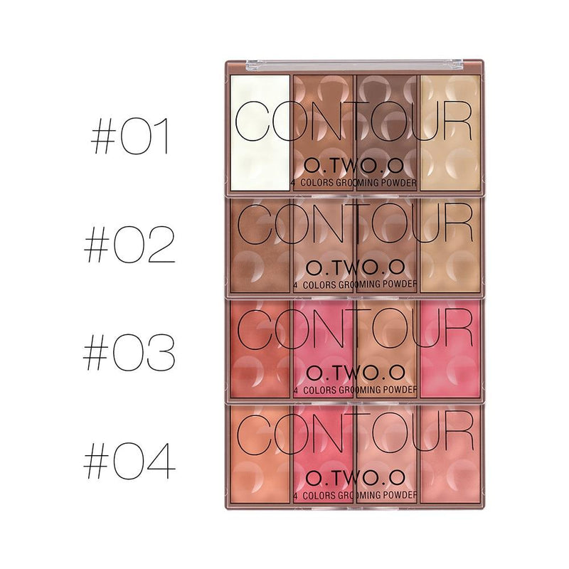 O.TWO.O Grooming Contour Palette Shade 01