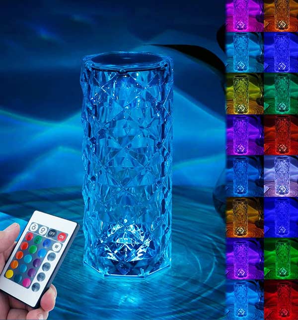 New Unique Style Crystal Diamond Table Lamp