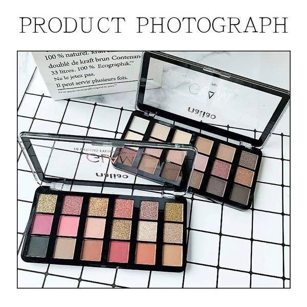 Maliao Glam 18 Colors Eyeshadow Palette