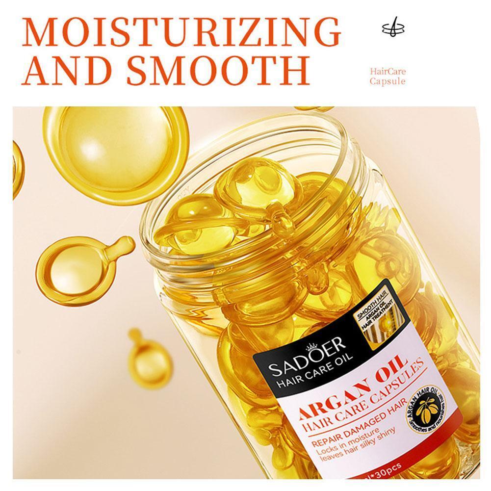 SADOER Argan Oil Hair Care Capsules 30 Pcs