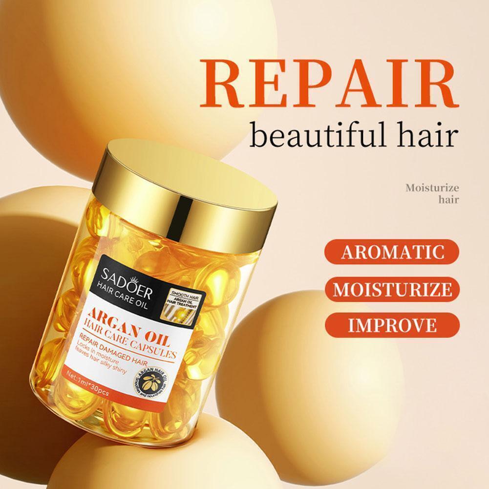 SADOER Argan Oil Hair Care Capsules 30 Pcs