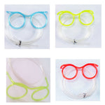 Creative Eyeglasses Straw Drinking