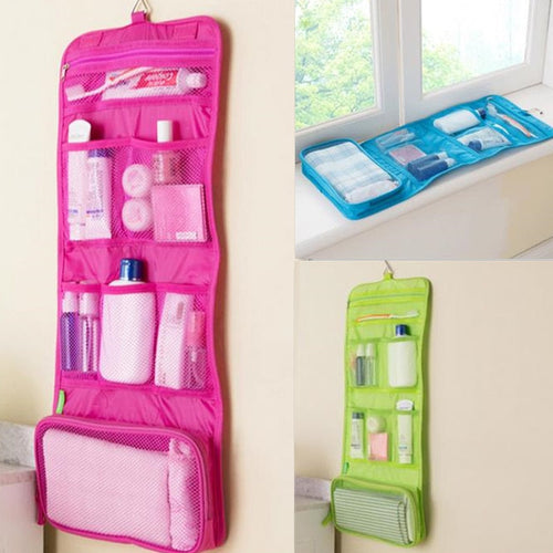 Foldable Hanging Toiletry Storage Bag